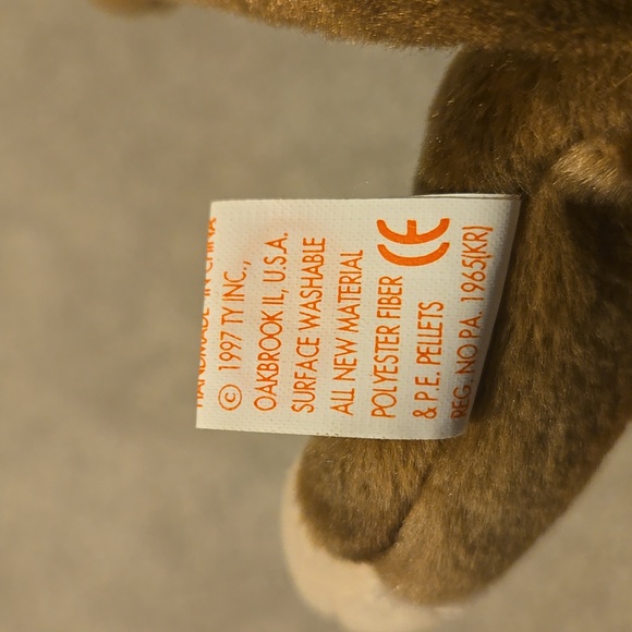 Pounce The Cat Ty Beanie Baby - Picture 3 of 6